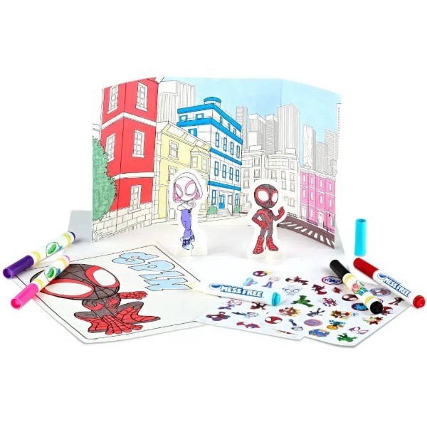 Фото - Набор для бумажного творчества Crayola Spidey (75-7193)